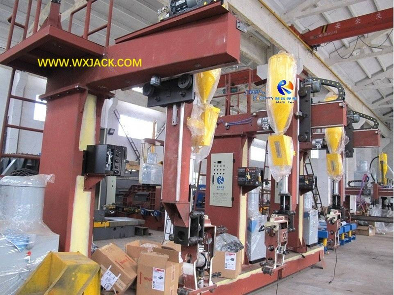Máquina de soldadura de arco de arco sumergido de haz de H de haz de H Viga LHC