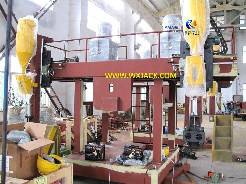 LHT T Tipo de alta eficiencia H Máquina de soldadura de arco sumergido de haz H Vigas