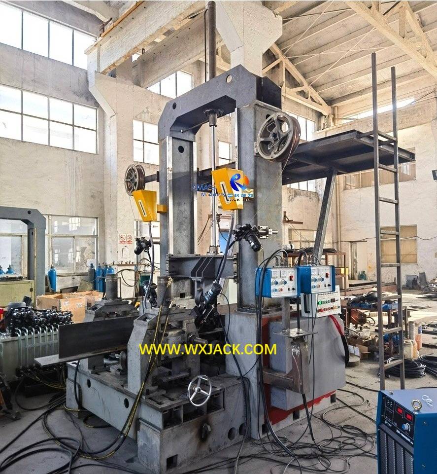 Viga simétrica ZHJ18 Modelo 3 en 1 máquina de soldador de haz H vertical H
