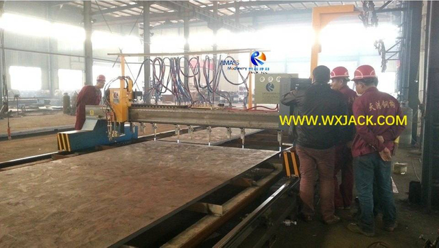 11 Máquina de corte de llama de plasma CNC 9