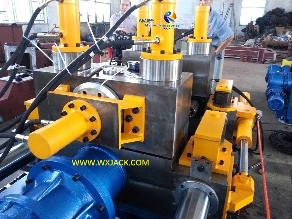 Máquina de redondeo de borde de tira de alta velocidad RH-1000 para construcción naval