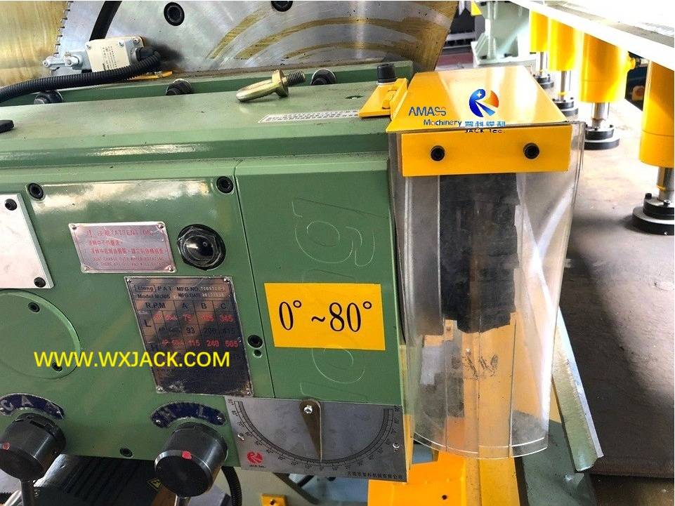 Propiedad de maquinaria de puerto SXBJ-18 Máquina de fresado de borde de gran tamaño