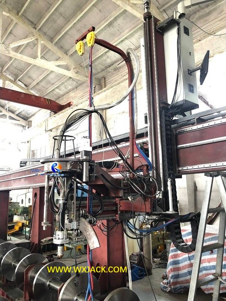 Máquina de corte de intersección de tubería de tubería CNC de funciones pesadas de servicio pesado