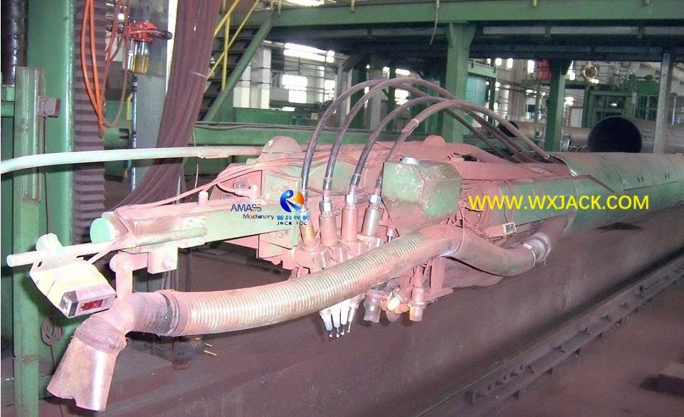 Máquina de soldadura longitudinal interna de tubería grande para gasoducto de gasolina