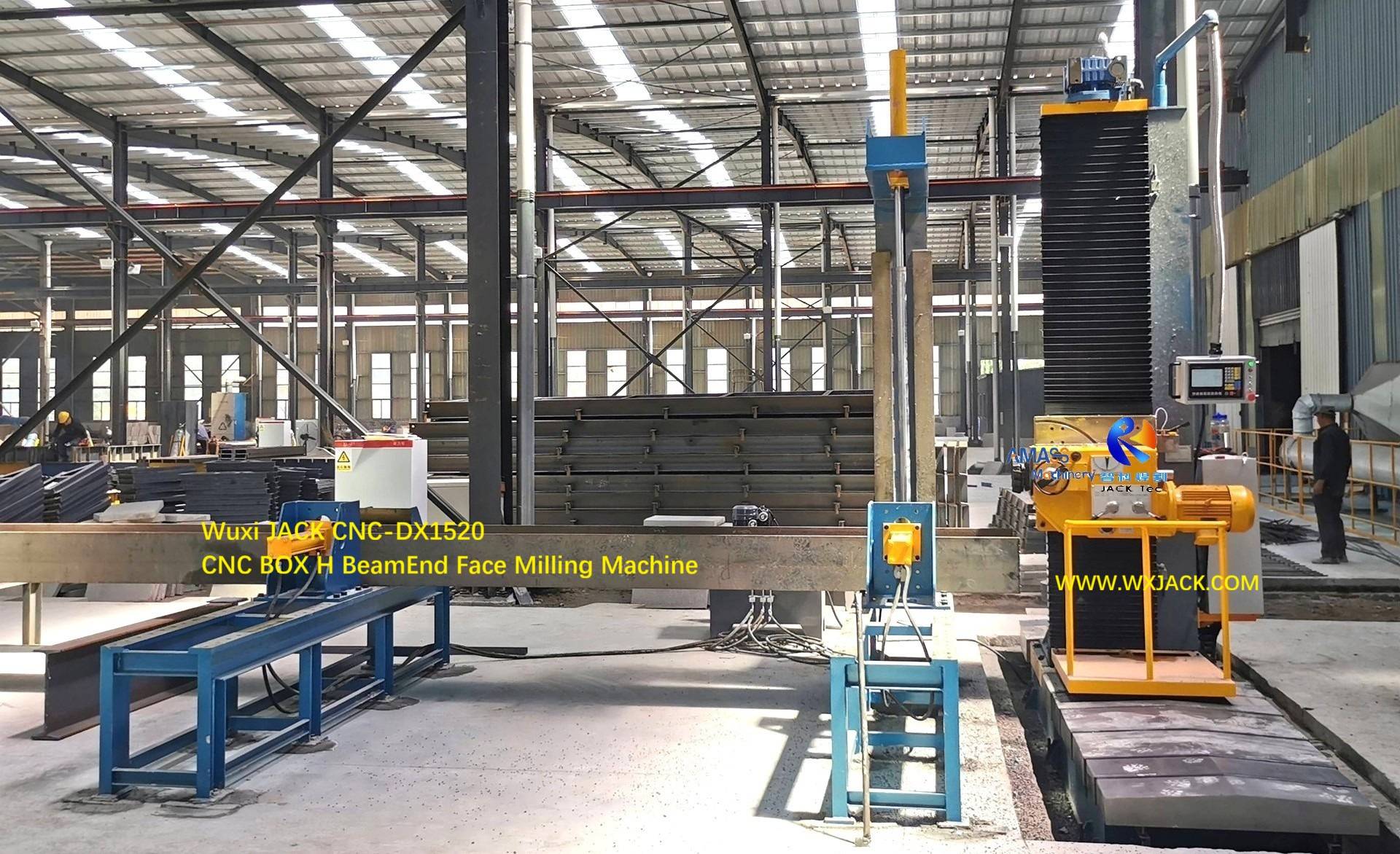 1 Steel Structure BOX H Beam End Face Milling Machine 160