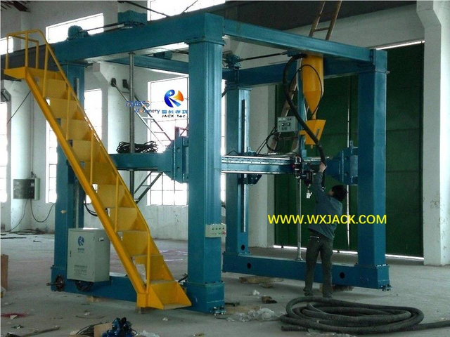 2 M&aacute;quina de soldadura de p&oacute;rtico de costura longitudinal 1 CIMG1430