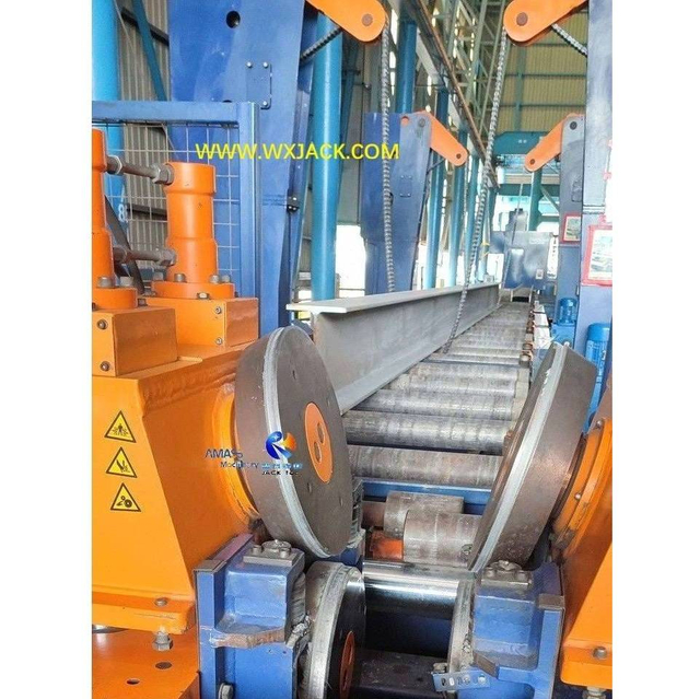 M&aacute;quina redondeadora de bordes de bridas de vigas 5 H 4