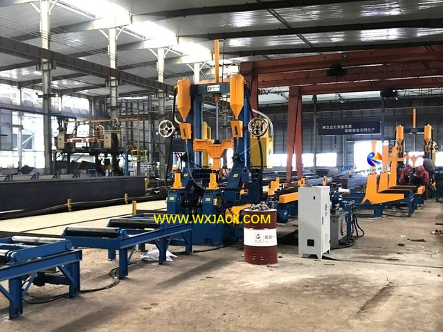 3 IH Beam 3 en 1 Línea de máquina de fabricación de soldadura 20