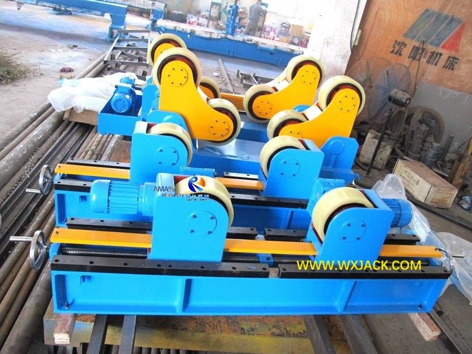 Rotador de soldadura ajustable universal de alta eficiencia HGK por tornillo de plomo