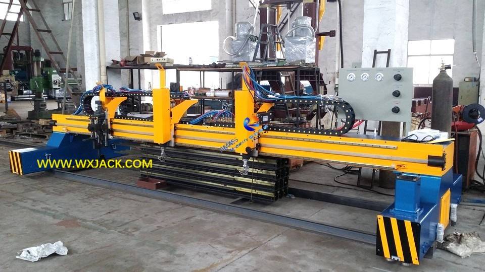 Máquina de corte de llama triple de CNC