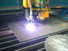 Función integrada Máquina de corte y perforación de placas CNC versátil