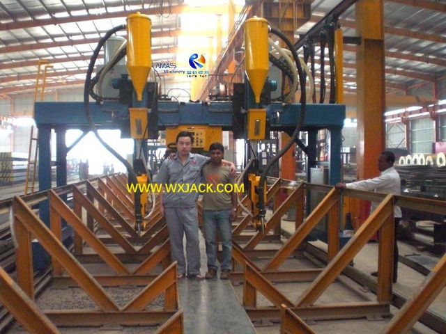 Máquina de soldadura de arco sumergido de viga de control lateral LHA4C Tipo H