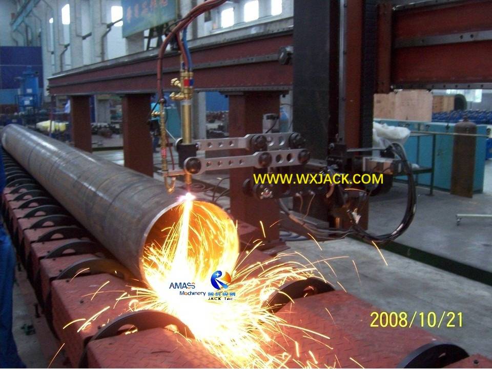 5 eje 1400/9 Máquina de corte de tuberías CNC de llama y plasma CNC