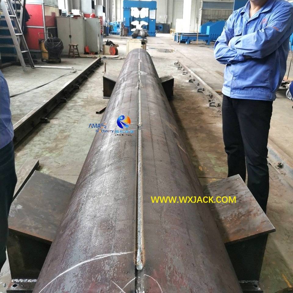 Máquina de soldadura de costura longitudinal de la varilla de móvil de pórtico LHD