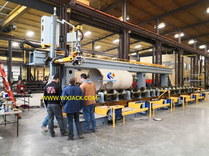 6 ejes 1400/12 Máquina de corte de tubería CNC de alta velocidad y plasma CNC