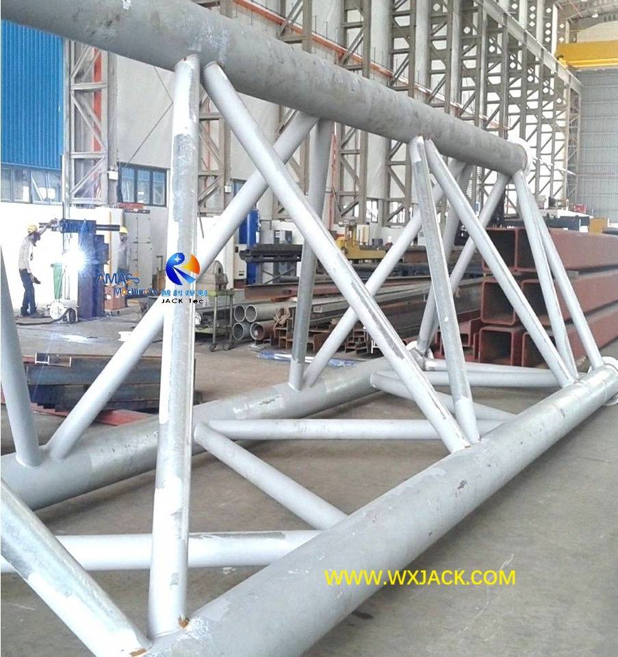 Medio de control sofisticado CP6-1400/15 Máquina de corte de intersección de tubería CNC