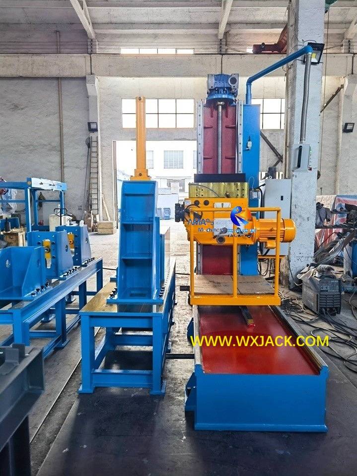 Máquina de brida actualizada y renovada CNC-DX0815 Estructura de acero