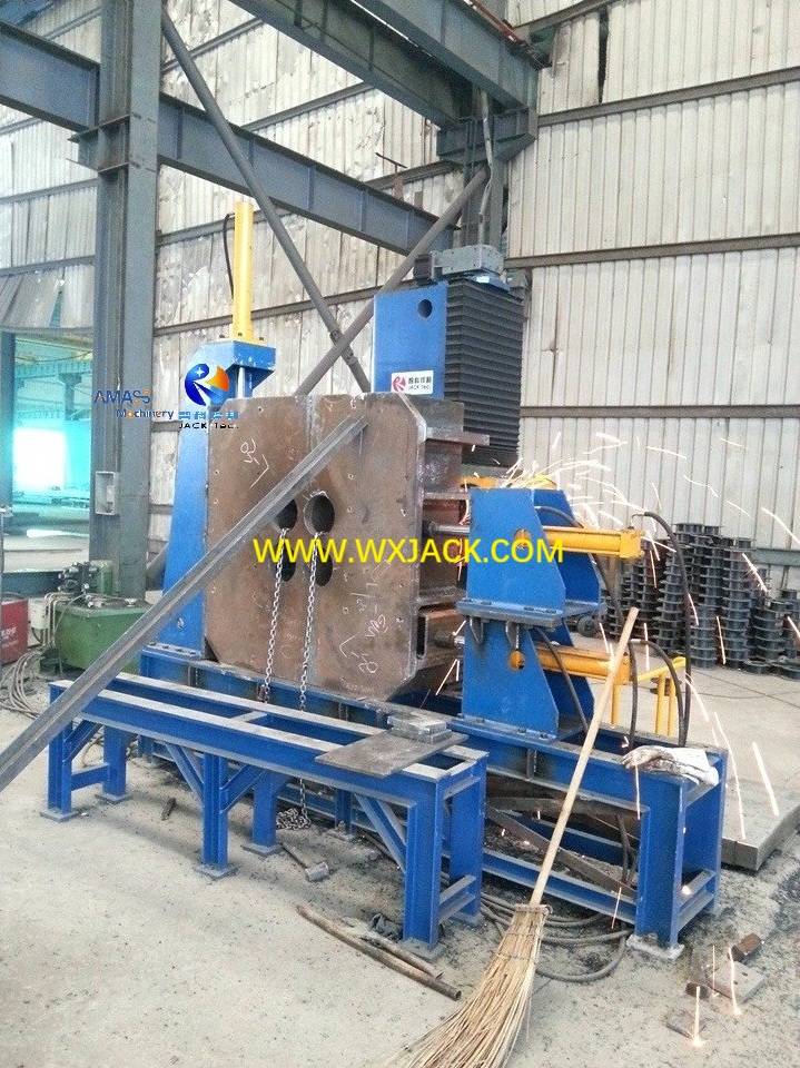 CNC-DX3030 Máquina de fresado de cara del extremo del haz para la estructura de acero 