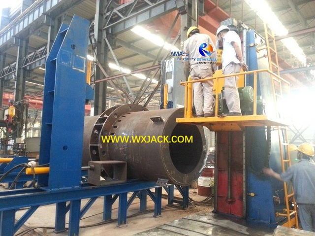 14 Máquina de fresado de cara de extremo de haz grande 54