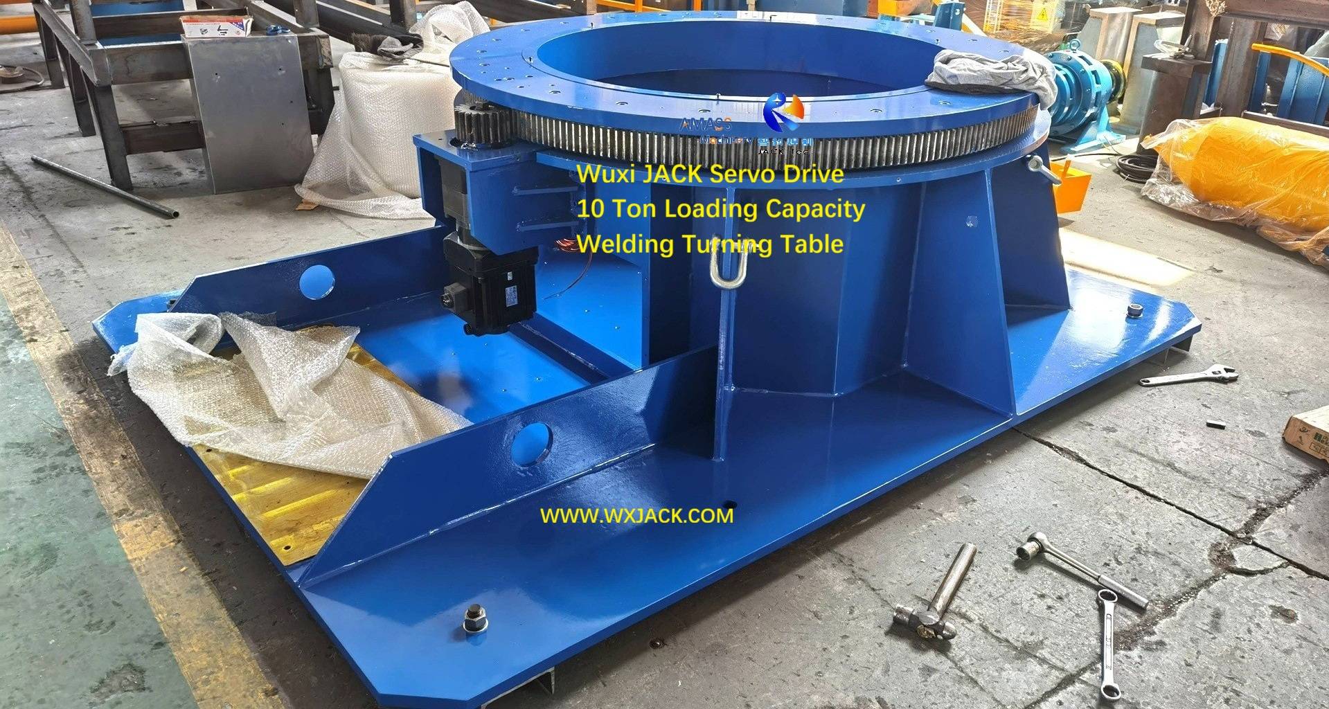 1 Single Axis Servo Drive Welding Turning Table 4