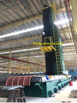 DX4080 a DX6080 Máquina de fresado de la cara del extremo del haz de acero grande