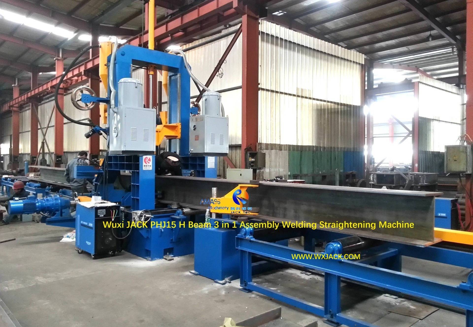 0 3 in 1 H Beam Assembly Welding Straightening Integral Machine 8