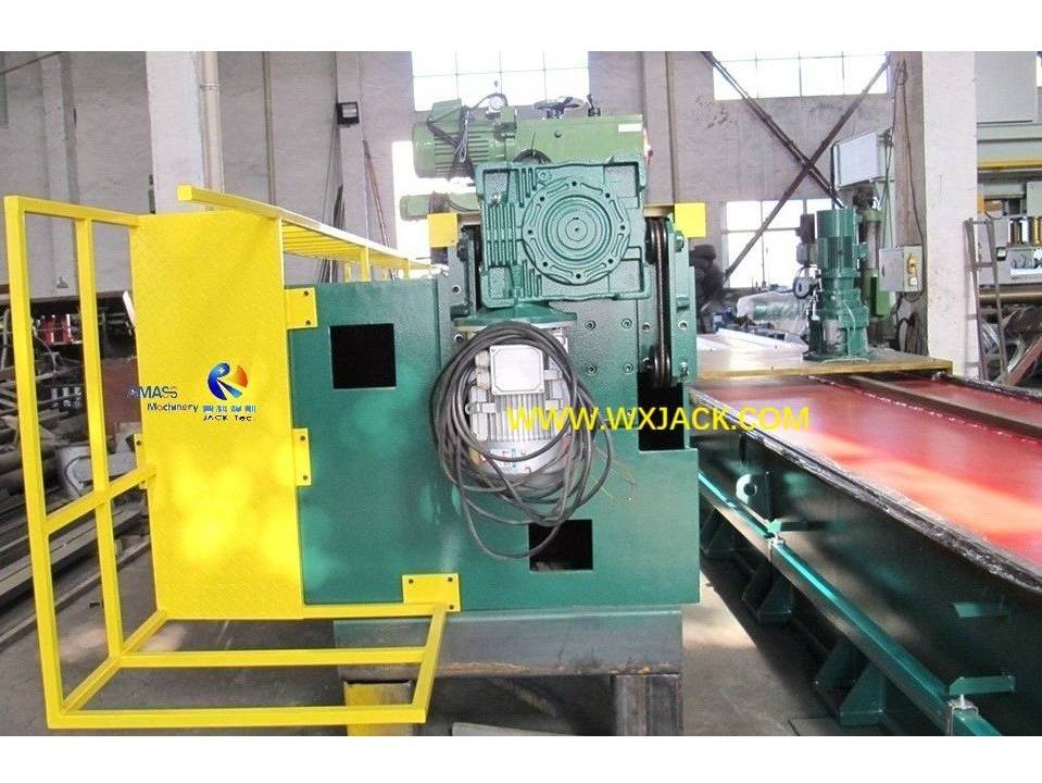 8 Heavy duty Large Steel Structure BOX I H Beam End Face Milling Machine 82