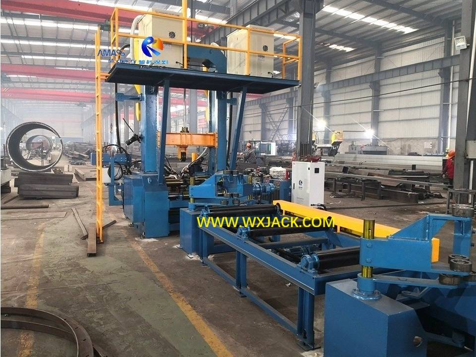 1 Máquina soldadora de vigas H 3 en 1 39