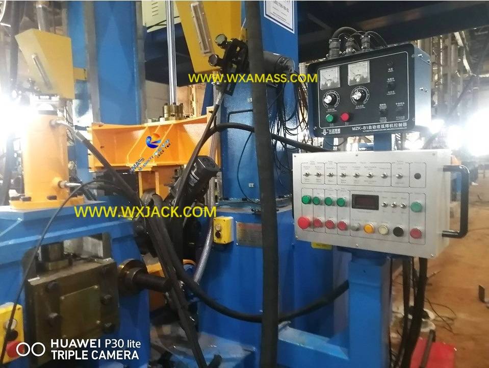 ZHJ5010 Máquina de fabricación de vigas H de poca potencia con soldadura GMAW de fabricación especial