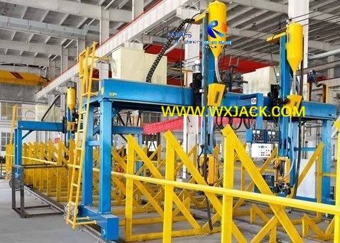 Fig.11 Máquina soldadora de vigas en H 3