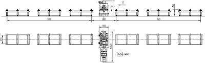 Máquina enderezadora de vigas Fig6 H