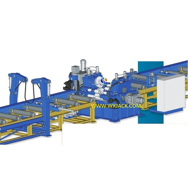 M&aacute;quina redondeadora de bordes de bridas de vigas 6 H 7