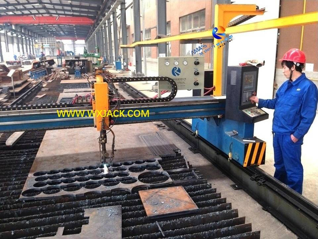 2 Máquina de corte de llama triple CNC 38