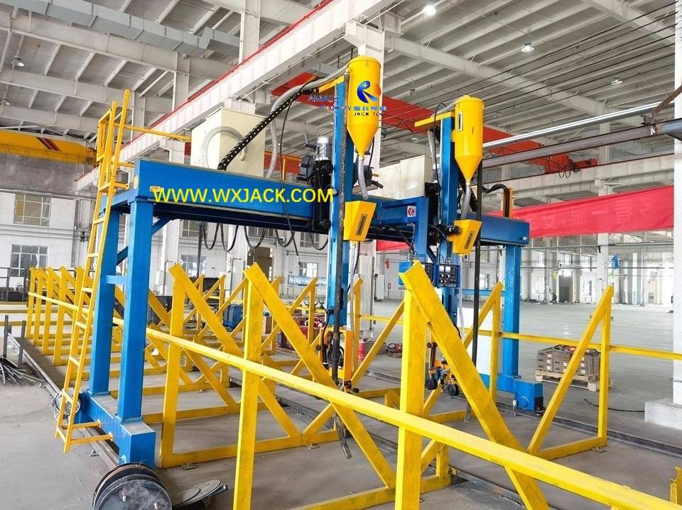 Máquina de soldadura de pórtico de viga de Viajes H de Marco LHA