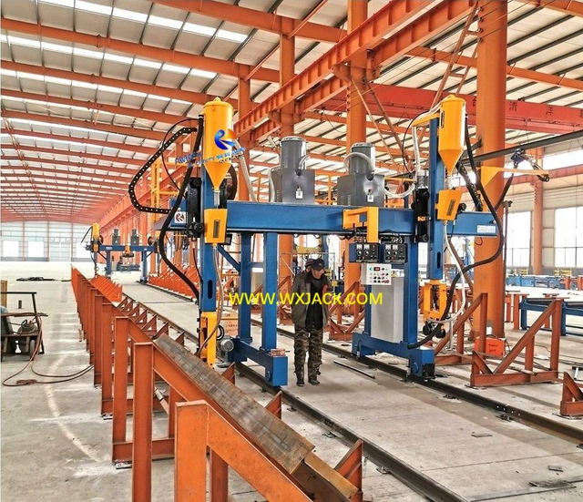 LHT T Tipo de alta eficiencia H Máquina de soldadura de arco sumergido de haz H Vigas