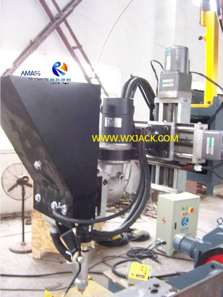 LHZ LIGHT Duty Travelable Carrylley Columna Manual Revolve Welding Manipulation