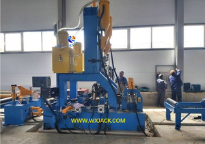 Máquina de soldadura de viga de enderezado de soldadura de ensamblaje