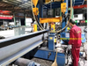 Estructura de acero de producción automática H máquina de haz para fabricación