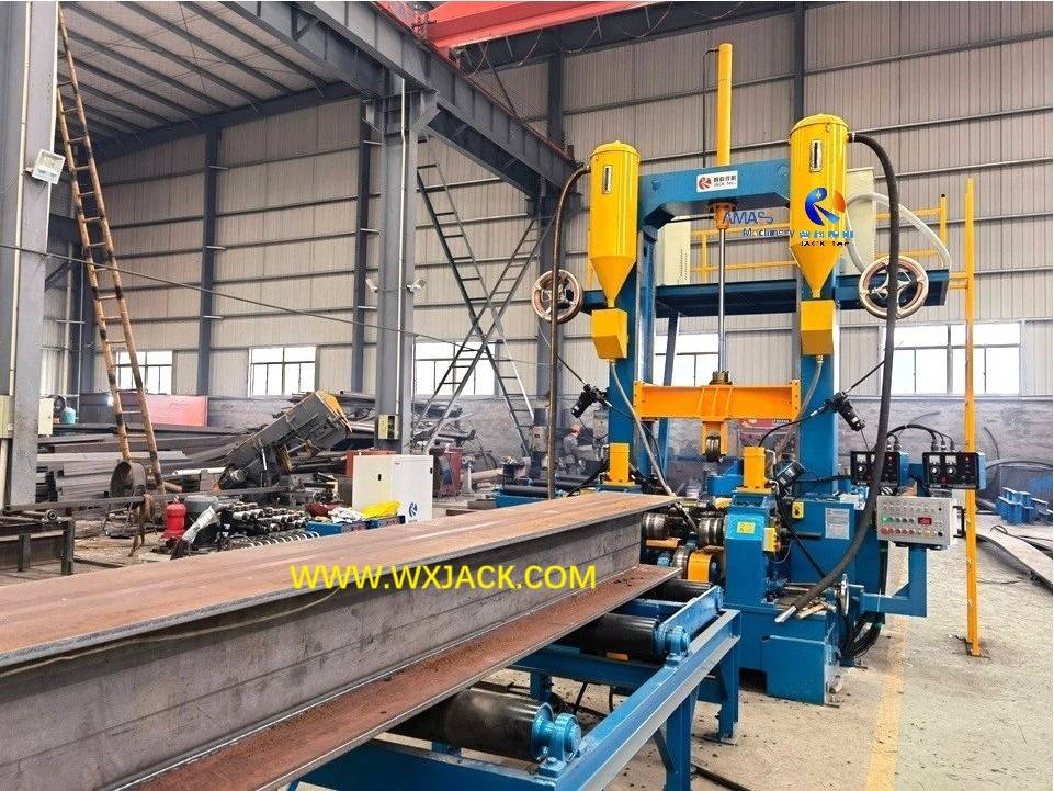 Viga simétrica ZHJ18 Modelo 3 en 1 máquina de soldador de haz H vertical H