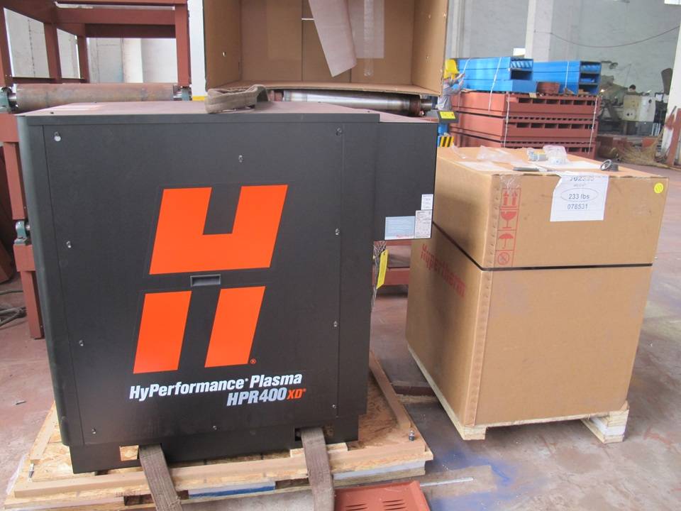 Máquina cortadora de plasma CNC