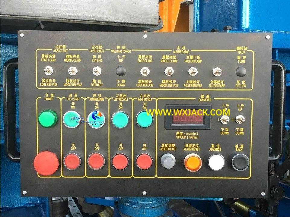 Operación amistosa Tire de la soldadora de haz para la fabricación