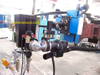 Columna de soldadura de uso industrial y boom para piezas de cilindro