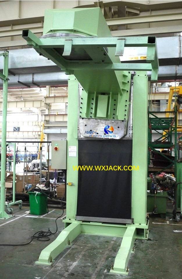 1.2Ton L Tipo Levante hidráulico y posicionador de soldadura giratoria eléctrica con Chuck
