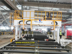 J16 Máquina de alisado de placa de refuerzo de ángulo reforzado para construcción naval