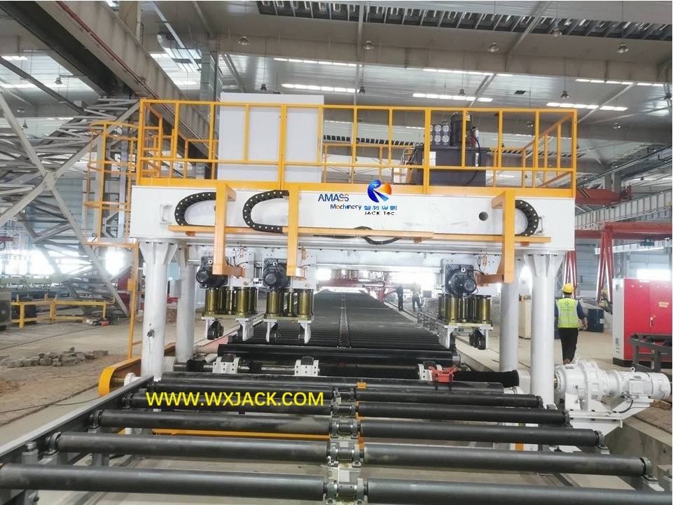 J16 Máquina de alisado de placa de refuerzo de ángulo reforzado para construcción naval