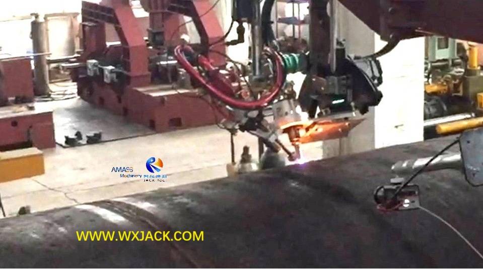 5 eje 2500/9 Máquina de corte de tubería CNC de llama y plasma CNC