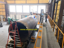7 eje 3000/12 Máquina de corte de tubería CNC a gran escala a gran escala