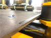 Máquina de redondeo de borde de placa tipo pórtico RH-3000 para la industria de maquinaria portuaria