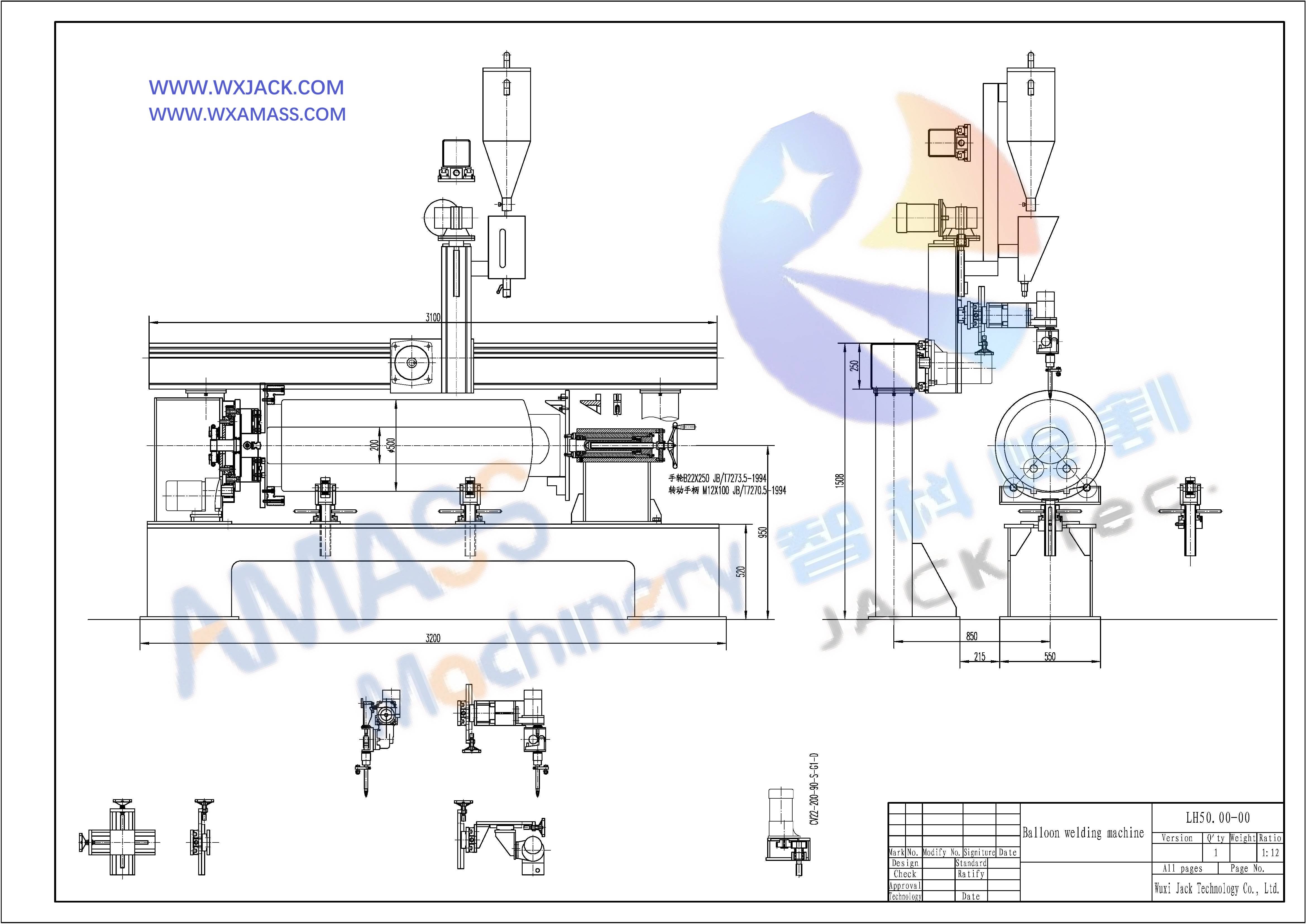 Máquina de soldadura longitudinal y circunferencial de tuberías LH50 2023-4-20