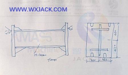 FIG2 Estructura de acero CNC End M&aacute;quina de fresado en el extremo 368